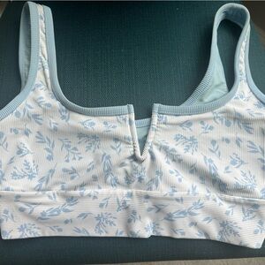 LainSnow x Megan Stokes Charleston Floral Bikini Top.